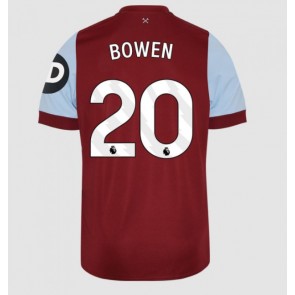 West Ham United Jarrod Bowen #20 Hjemmebanetrøje 2023-24 Kort ærmer